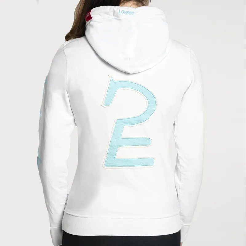 Esperado Berlin Ladies Sweat Jacket - White -2